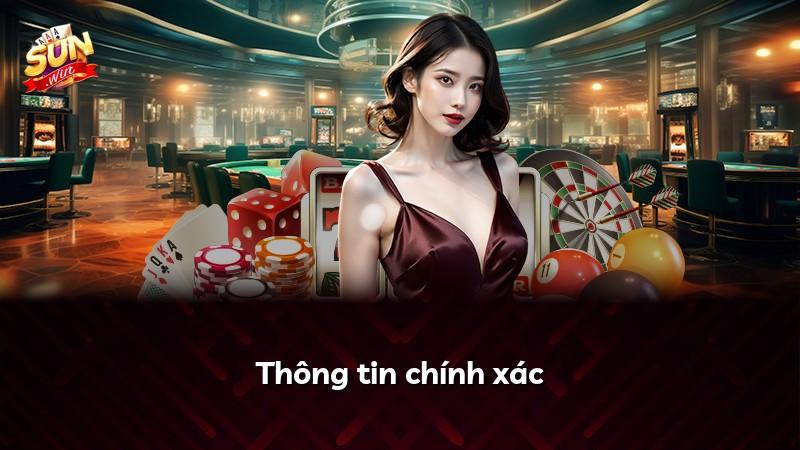 Thông tin chính xác